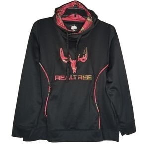 Cottonwood Canyon Realtree Sweatshirt Womens Sz‎ XXL Hoodie Black Pink Camo